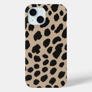 Cheetah Cat iPhone 15 Case
