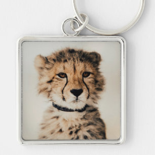 Cheetah Cub Keychain