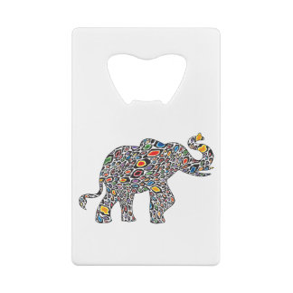Cheetah-Elephant- Credit Card Bottle Opener