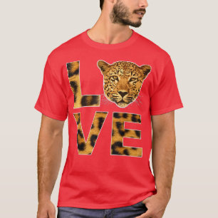 Cheetah Face Animal Instinct Born Wild Leopard Cat T-Shirt