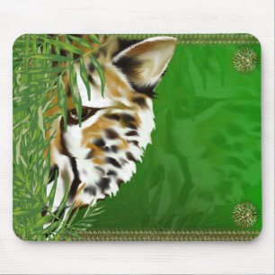 Cheetah Face Mousepad