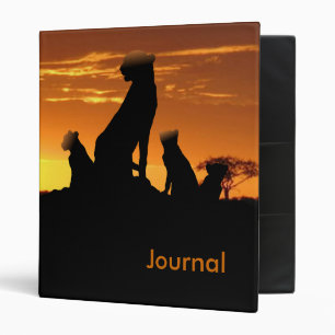 Cheetah family binder