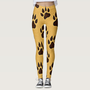 Cheetah Footprint Leggings – “Run Wild in Style”