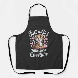Cheetah Funny Quote Apron