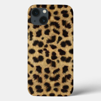 CHEETAH FUR PHOTO PRINTED iPhone 13 CASE