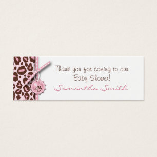 Cheetah Girl Skinny Gift Card Pink B