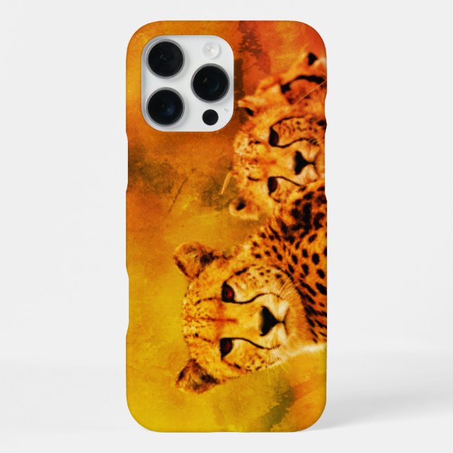 Cheetah iPhone Case (Back)