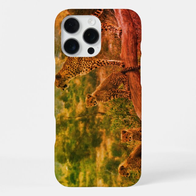Cheetah iPhone Case (Back)