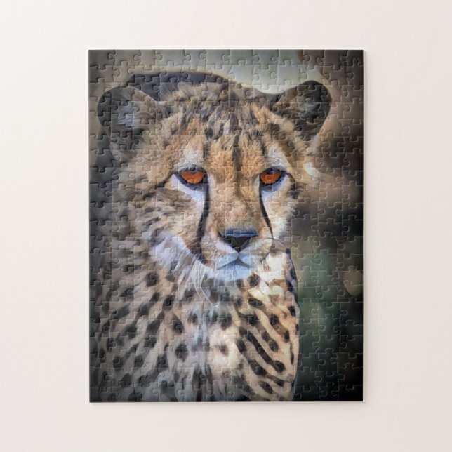 Cheetah Jigsaw Puzzle (Vertical)