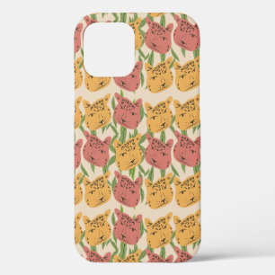 Cheetah Jungle Plants  Greenery Coral Green   iPhone 12 Pro Case
