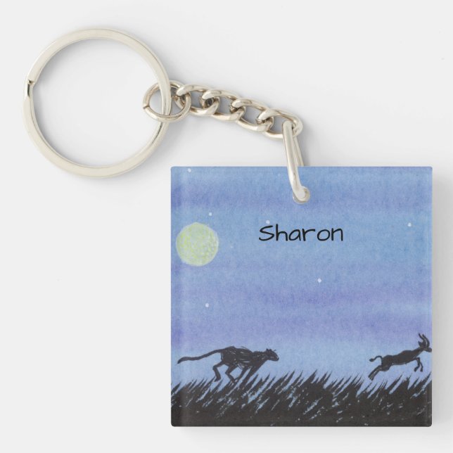 Cheetah Keychain (Front)