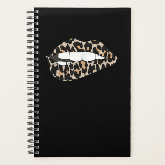 Cheetah Leopard Poster de animal Lip Bite cadeau