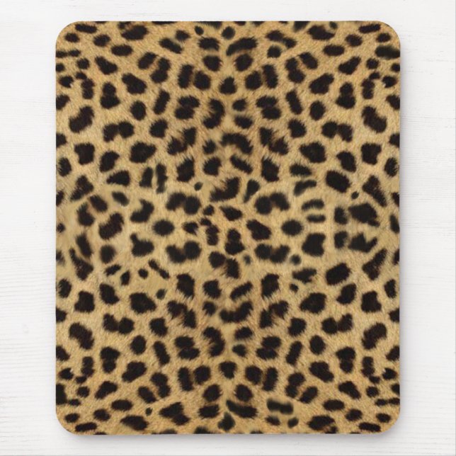 cheetah mouse pad (Front)
