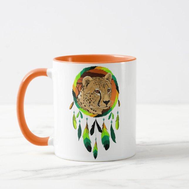 Cheetah Mug (Left)