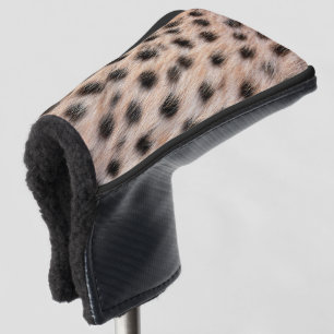Cheetah Pattern Golf Head Cover