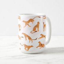 Cheetah Pattern Mug