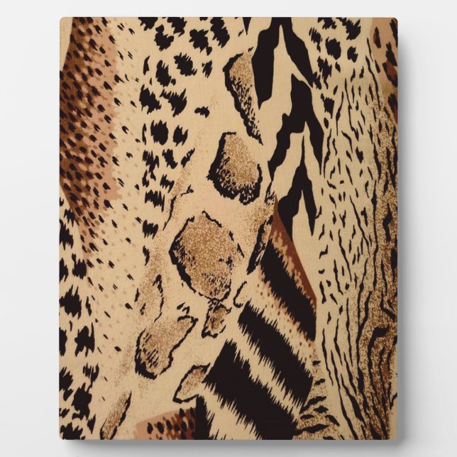 Cheetah Pattern Plaque (Front)