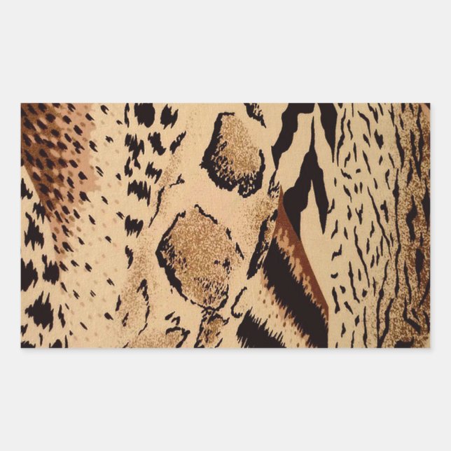 Cheetah Pattern Sticker (Front)