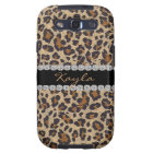 CHEETAH PERSONLIZED BLING SAMSUNG 3 COVER