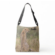 Cheetah Photo Natural Setting Personalize Name