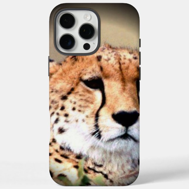 Cheetah Portrait by Full Moon: Nature's Grace Case-Mate iPhone Case (Back)