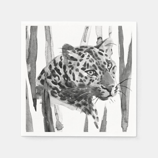 Cheetah Portrait Napkin (Front)