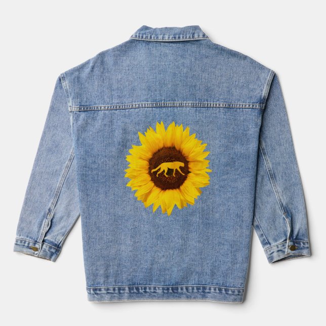 Cheetah pour femmes Cougar Canine Tournesol (Verso)