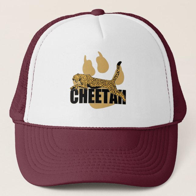 Cheetah Power Trucker Hat (Front)