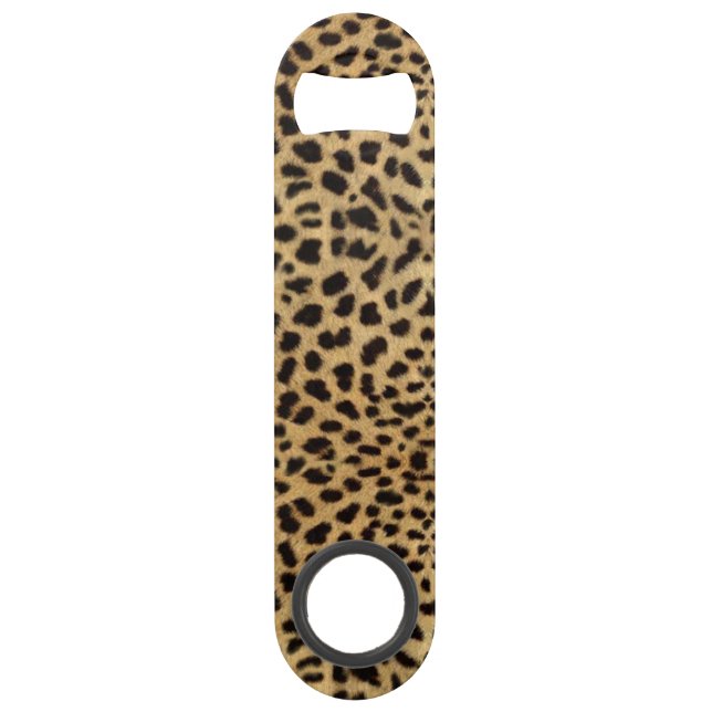Cheetah Print Bar Key (Front)
