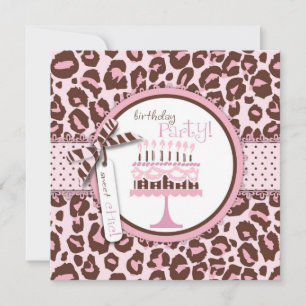 Cheetah Print & Birthday Cake