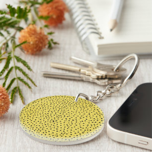 Cheetah Print in Natural colours  Keychain