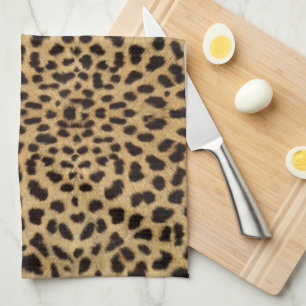 Cheetah Print Kitchen Towel