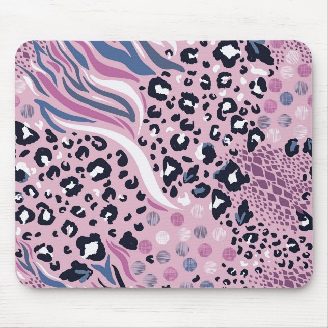 Cheetah print mouse pad (Front)