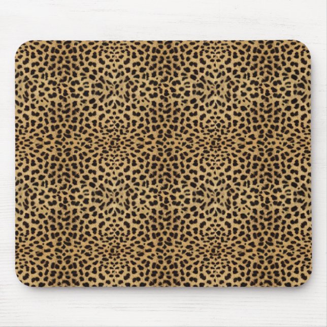 Cheetah Print Mousepad (Front)