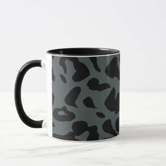 Cheetah print  mug (Left)