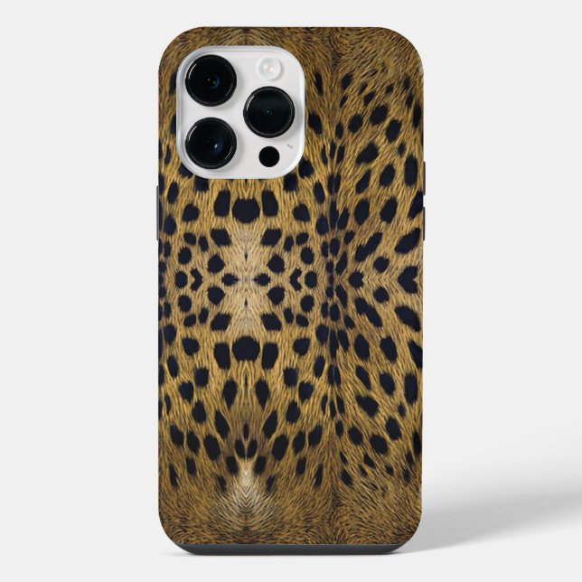 Cheetah Print Pattern iPhone Case (Back)
