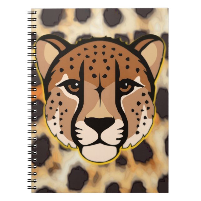 Cheetah Print Power Notebook (Front)