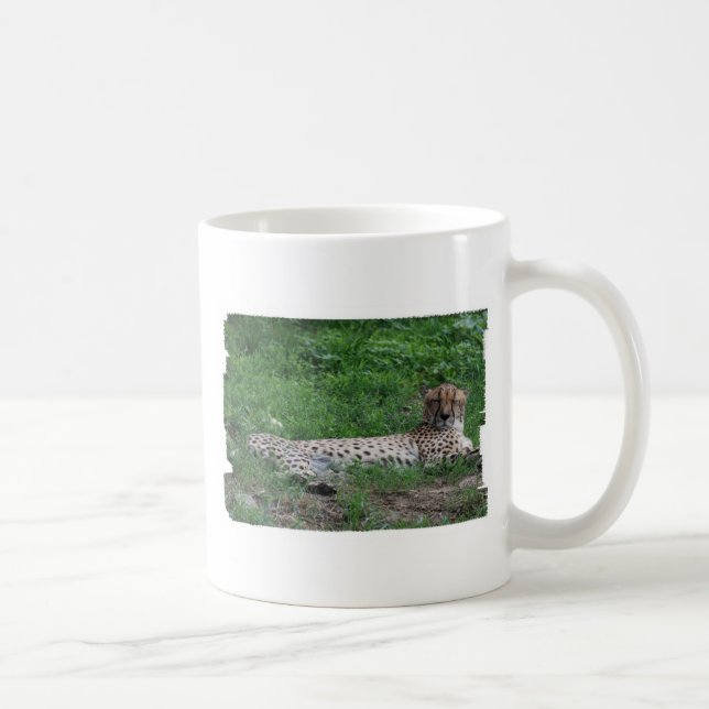 Cheetah Resting Coffee Mug (Right)