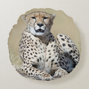 Cheetah Round Pillow