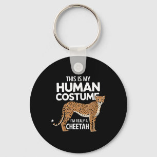 Cheetah Safari Wildlife Leopard African Wild Anima Keychain