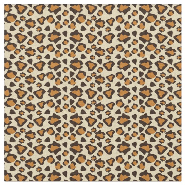 Cheetah skin pattern fabric (Close Up)