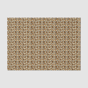 Cheetah skin pattern tissue paper