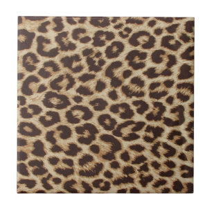 Cheetah Skin Print Tile