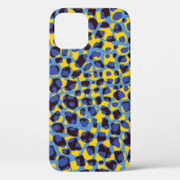 Cheetah skin texture, seamless animal print.