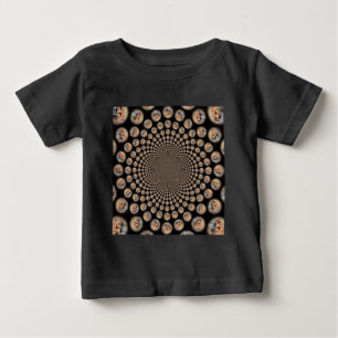 Cheetah Spin Spectacle – Feline Frenzy: Colourful Baby T-Shirt