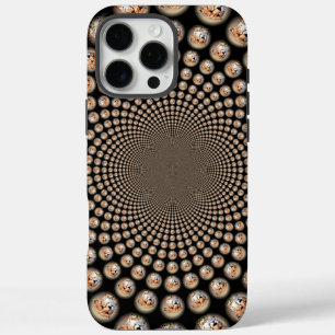 Cheetah Spin Spectacle – Feline Frenzy: Colourful  iPhone 16 Pro Max Case