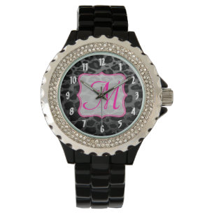 Cheetah Spot Animal Print Wild Cat Safari Watch