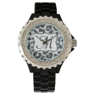 Cheetah Spot Animal Print Wild Cat Safari Watch