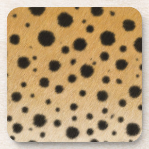 Cheetah Spots Exotic Fur Realistic Animal Print Coaster