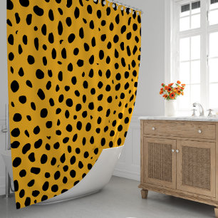 Cheetah Spots Orange Black 